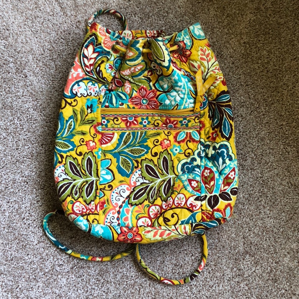 Vera Bradley drawstring backpack